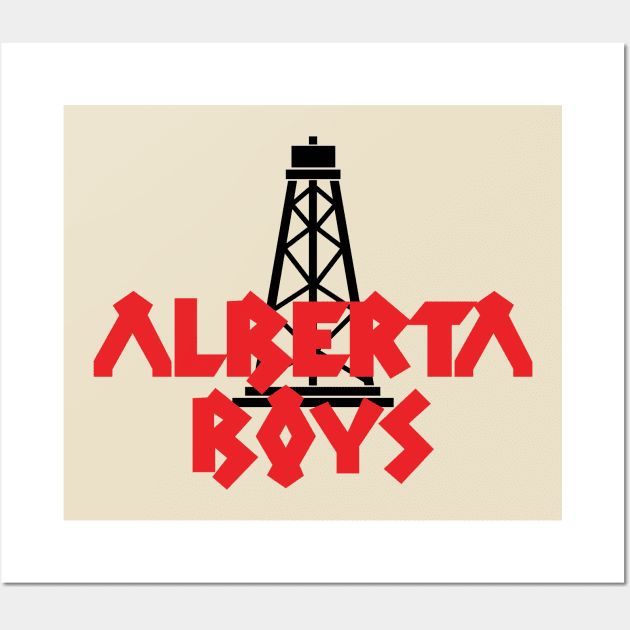 8ts Alberta Boys Wall Art by kewlwolf8ts